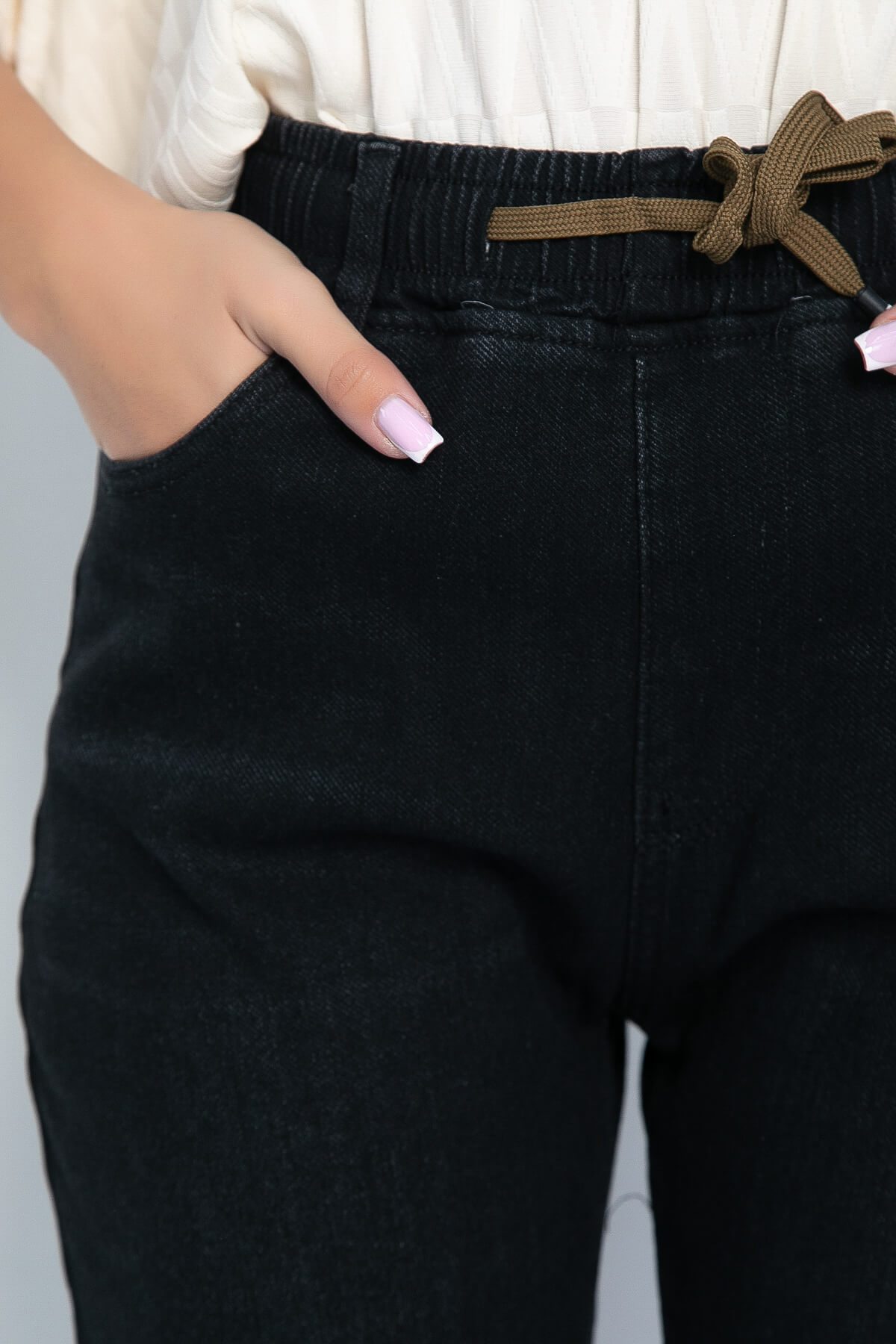 Джинсы Теплый вечер (черные) Б11513