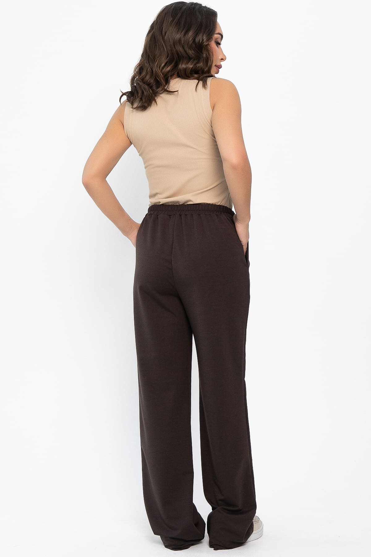 Брюки Райли (горький шоколад) Б14140-25М