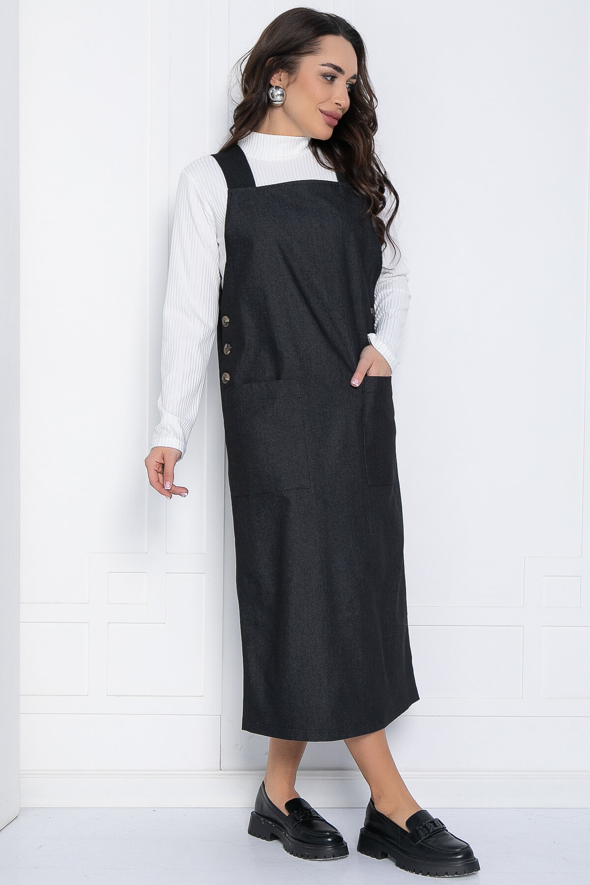 Сарафан Айлин (черный) П12438-2