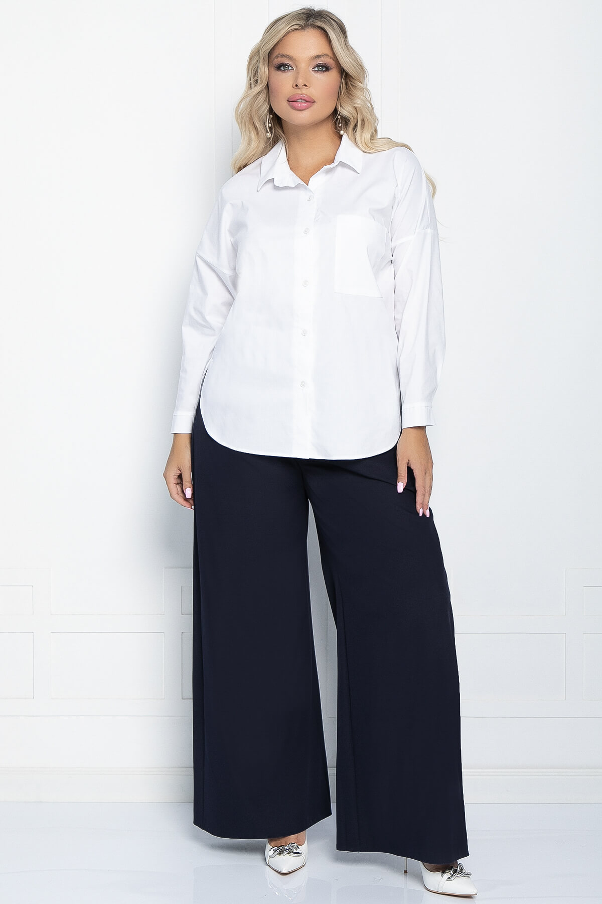 Брюки Дива (темно-синие) Б10951