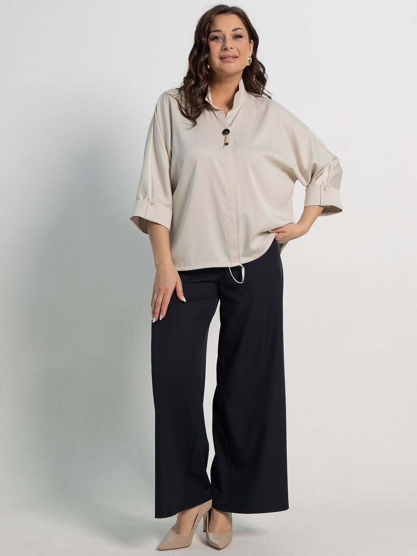 Блуза Серенада (бежевая) Б15111-24М