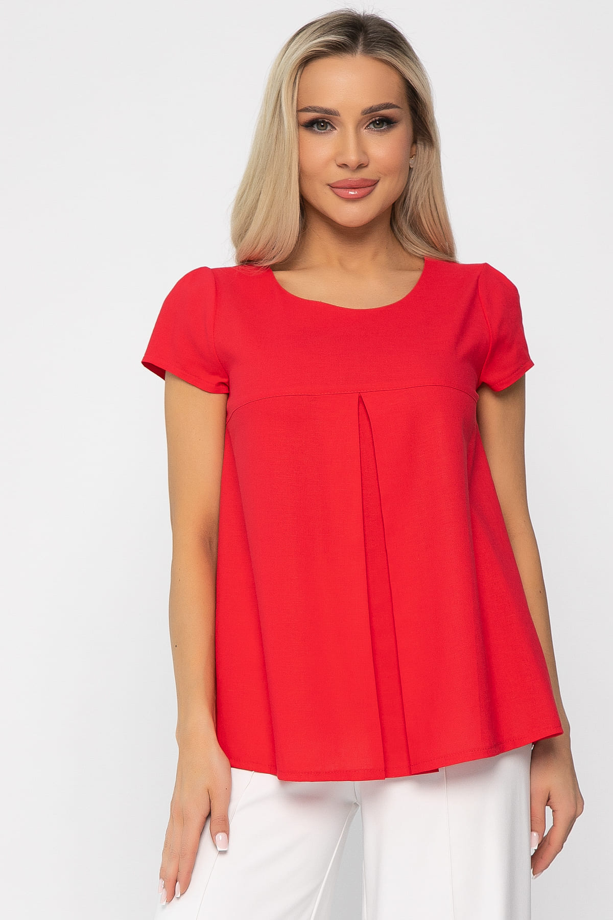 Туника Жюли (красная) Б13436-2М
