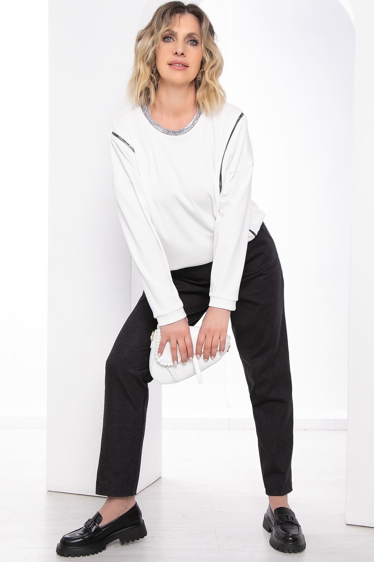 Брюки "Даллас" (блэк) НЬЮ Б8219