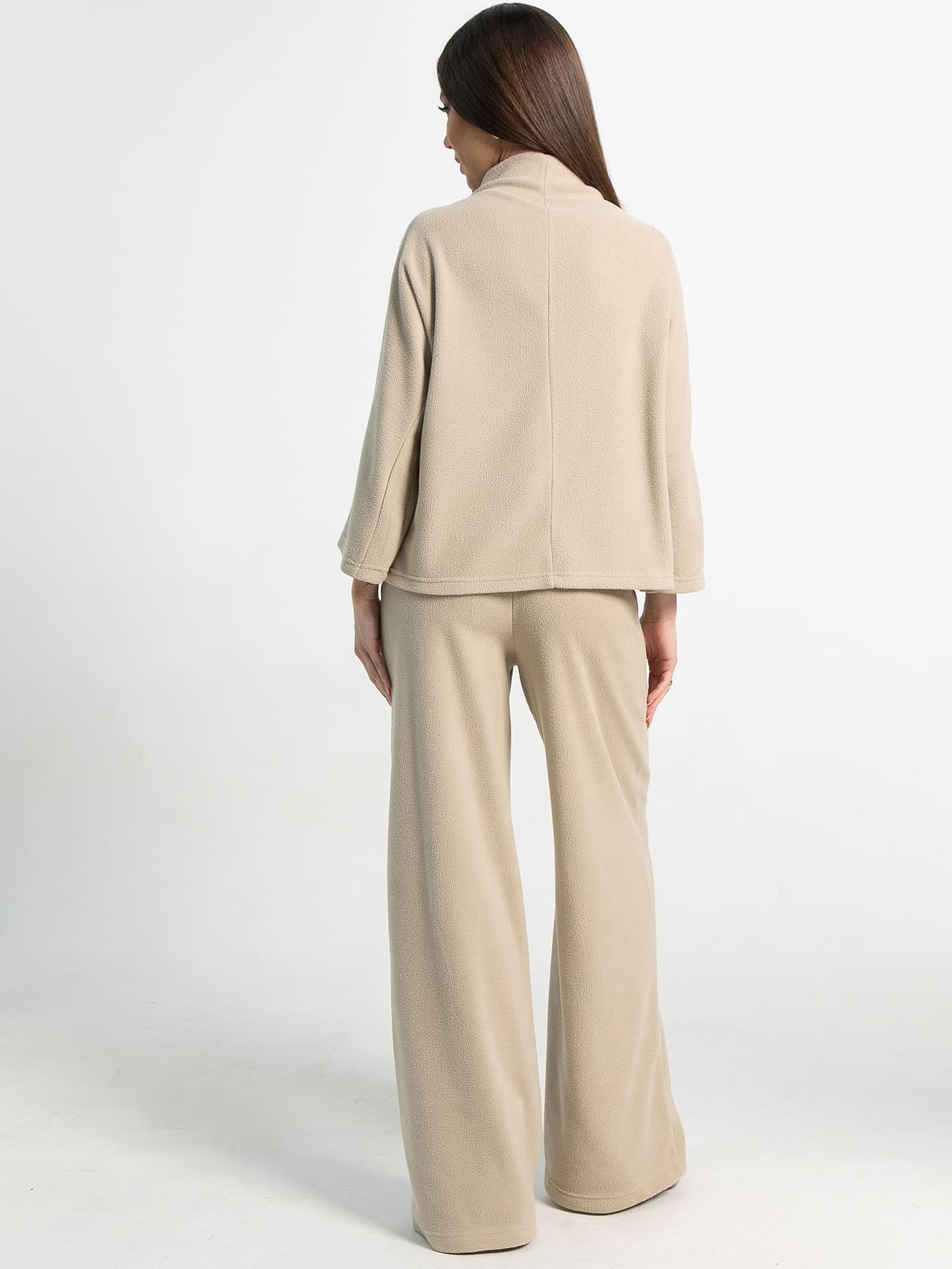 Костюм флисовый Дыхание зимы (светло-бежевый) К15201-10М