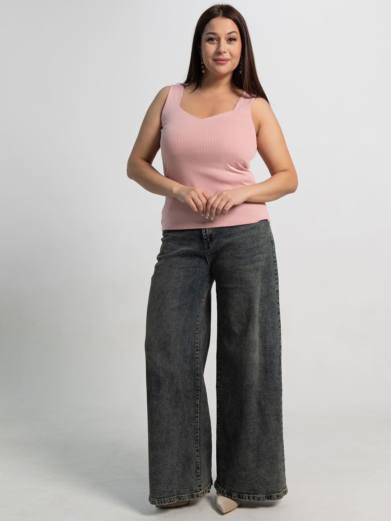 Топ Эстер (пудра) Б15451-33М