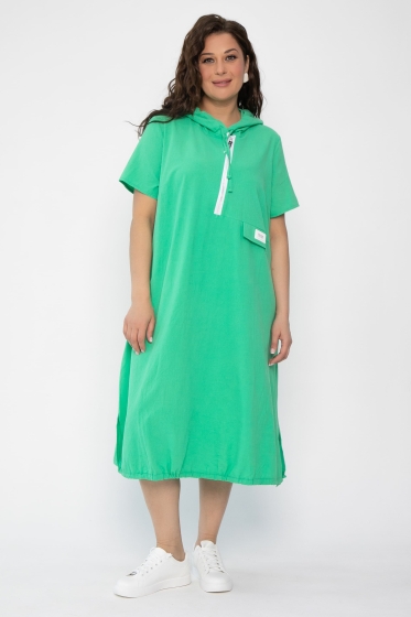 Платье "Рокси" (зеленое) П8936