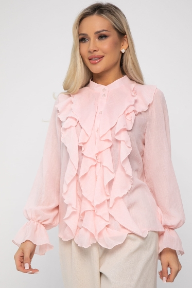 Блуза Розалинда (розовая) Б13685-5М Блуза Розалинда (розовая) Б13685-5М