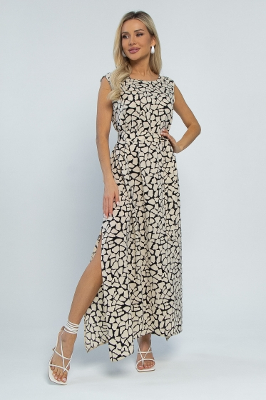 Платье Иниша (бежевое) П13527-4М