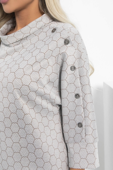 Платье Марьяна (бежевое) П12805-4М