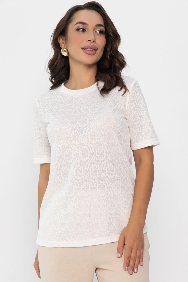 Футболка Нэсти (молочная) Б14079-10М