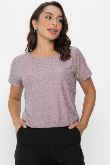 Блуза Нарния (светло-сиреневая) Б14068-3М