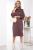 Платье "Никс" (ягодное) П7955 Платье "Никс" (ягодное) П7955