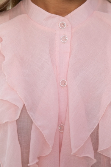 Блуза Розалинда (розовая) Б13685-5М Блуза Розалинда (розовая) Б13685-5М