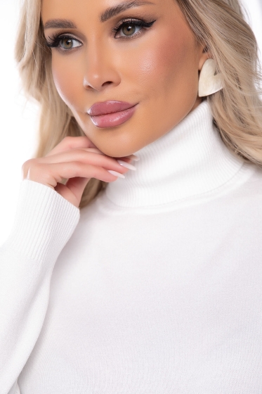 Водолазка Зимняя история (белая) Б14520-20М