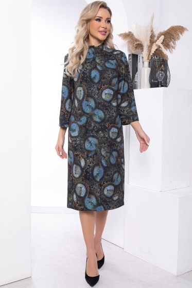 Платье "Мира" (мультиколор) П7755