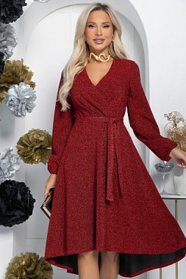 Платье праздничное Загадай желание (красное) П14468-49М Платье праздничное Загадай желание (красное) П14468-49М