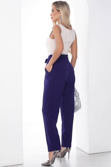 Брюки "Деловая встреча" (синие) Б9072