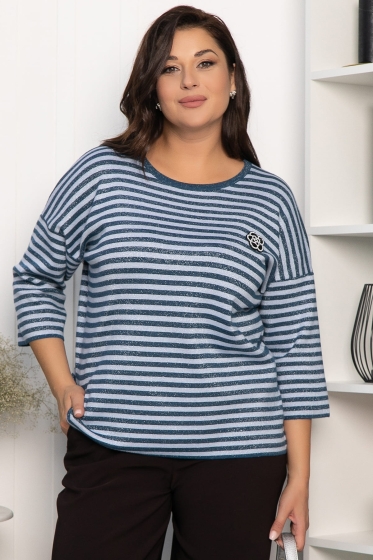 Джемпер Фиалка (синий) Б14403-20М