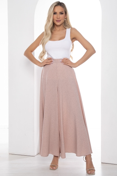 Брюки Камелия (беж/горох) Б10254