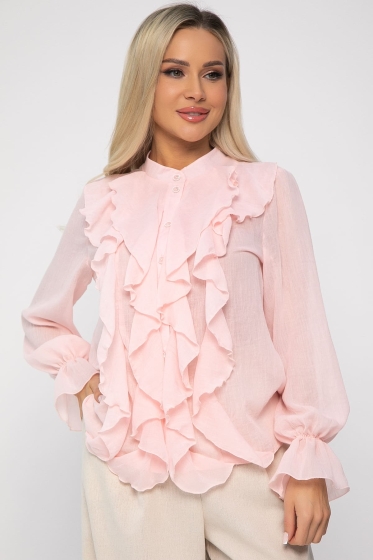 Блуза Розалинда (розовая) Б13685-5М Блуза Розалинда (розовая) Б13685-5М