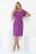 Платье Лика (темно-сиреневое) П11957