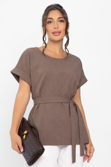 Блуза Фортуна (капучино) Б13909-19М