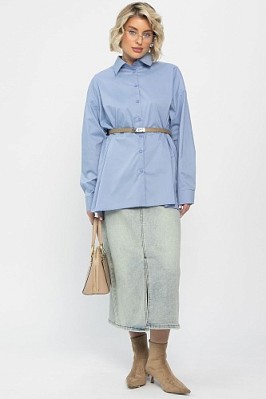 Рубашка Антария  (серо-голубая) Б14190-5М Рубашка Антария  (серо-голубая) Б14190-5М