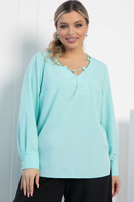 Блуза Свободный вечер (тиффани) Б12797-15М