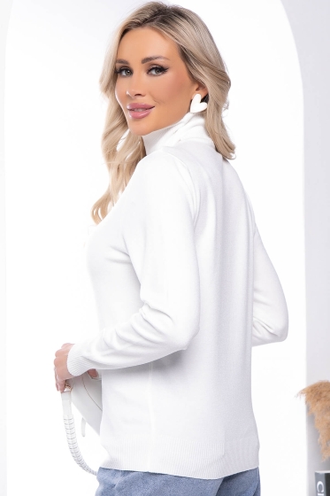 Водолазка Зимняя история (белая) Б14520-20М