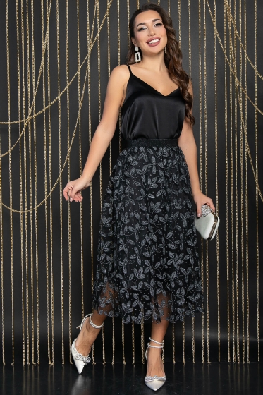 Костюм вечерний Мидеа (черный) К14664-5М Костюм вечерний Мидеа (черный) К14664-5М